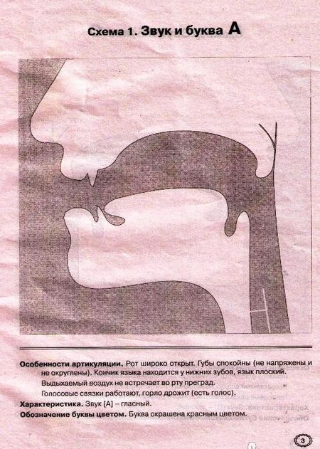 Фотография книги "Артикуляция звуков в графическом изображении. Учебно-демонстрационный материал"