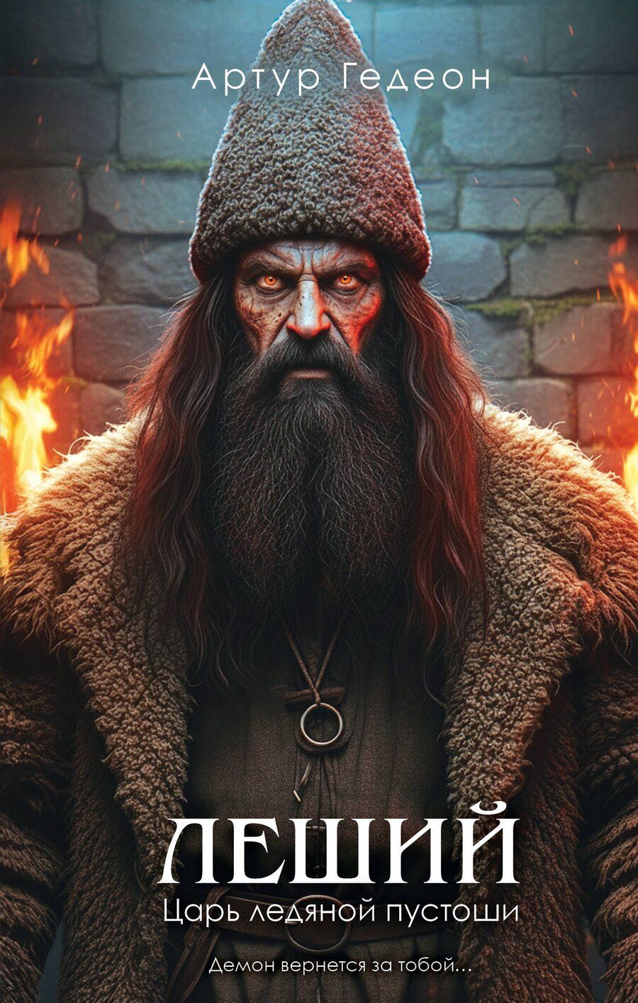 Обложка книги "Артур Гедеон: Леший. Царь ледяной пустоши"