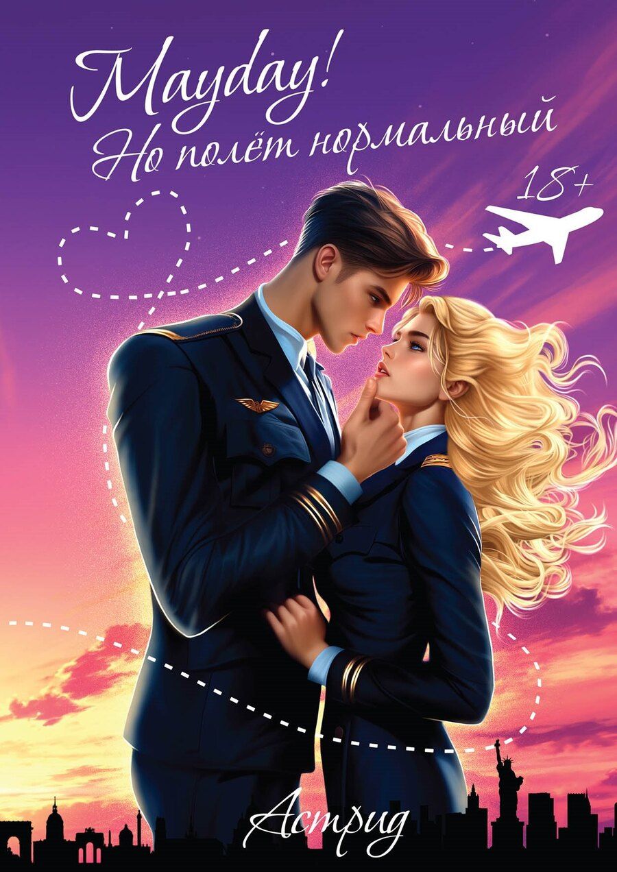 Обложка книги "Астрид: Mayday! Но полёт нормальный"