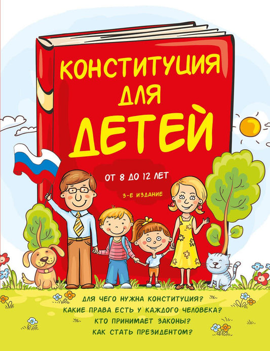 Обложка книги "Ася Серебренко: Конституция для детей"