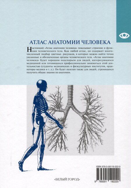Фотография книги "Атлас анатомии человека, изд 2025"