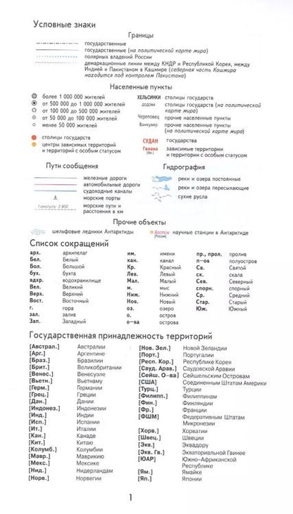 Фотография книги "Атлас мира"
