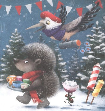 Фотография книги "Бабушкина: Вам подарок от Ежа. Новогодняя история"