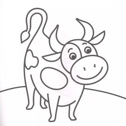 Фотография книги "BABY-РАСКРАСКА. НА ФЕРМЕ"