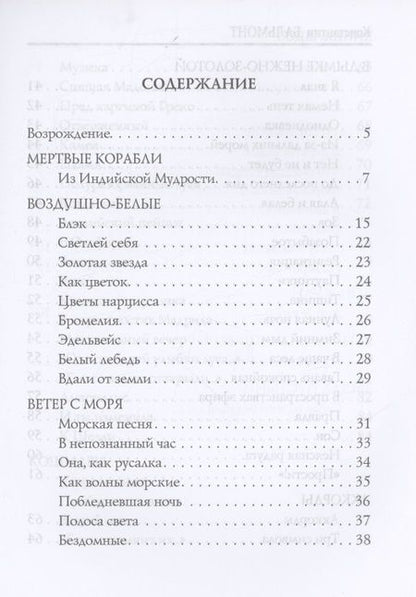 Фотография книги "Бальмонт: Тишина"