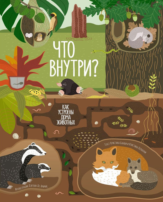 Обложка книги "Банфи, Перабони: Что внутри? Как устроены дома животных"