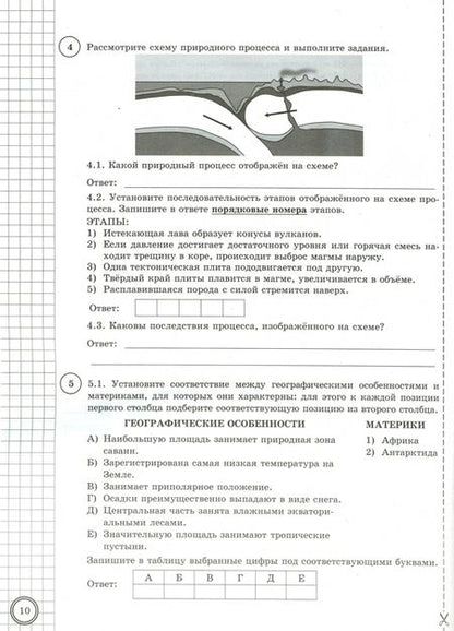 Фотография книги "Банников, Лобжанидзе, Эртель: ВПР ФИОКО. География. 7 класс. Типовые задания. 20 вариантов. С ответами. ФГОС"