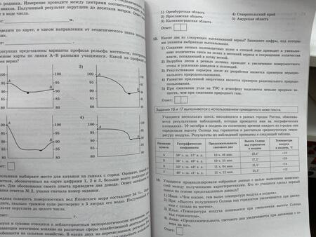Фотография книги "Барабанов, Жеребцов: ОГЭ-2024. География. 15 вариантов. Типовые варианты экзаменационных заданий"