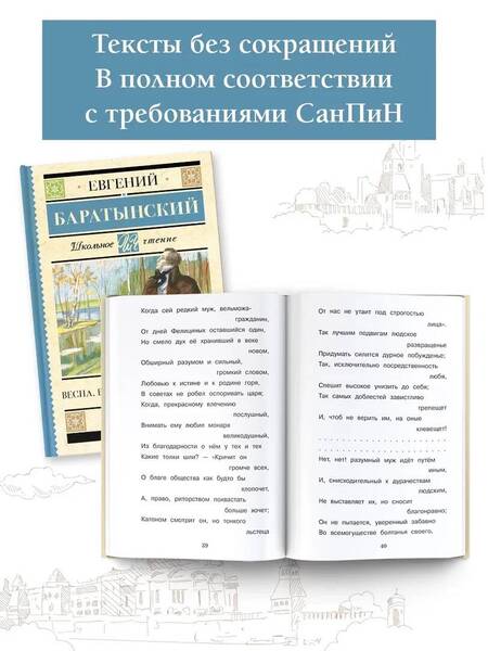 Фотография книги "Баратынский: Весна, весна! Как воздух чист!"