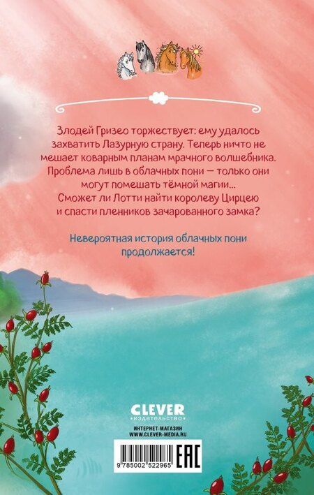 Фотография книги "Барбара Розе: Облачные пони. Тайна зачарованного замка"