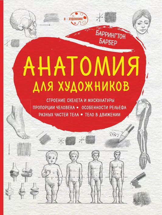 Обложка книги "Баррингтон Барбер: Анатомия для художников (нов. оф.)"