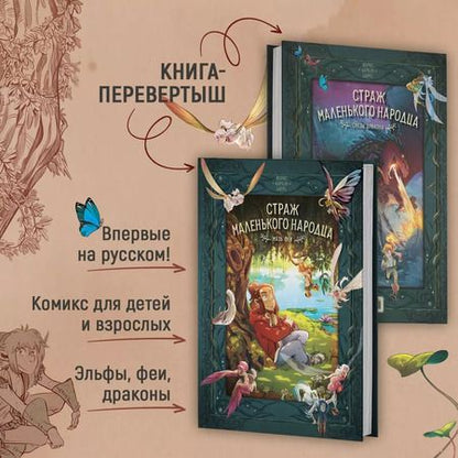 Фотография книги "Барро: Страж маленького народца. Книга 1. Мазь феи. Слёзы драконы: графический роман"