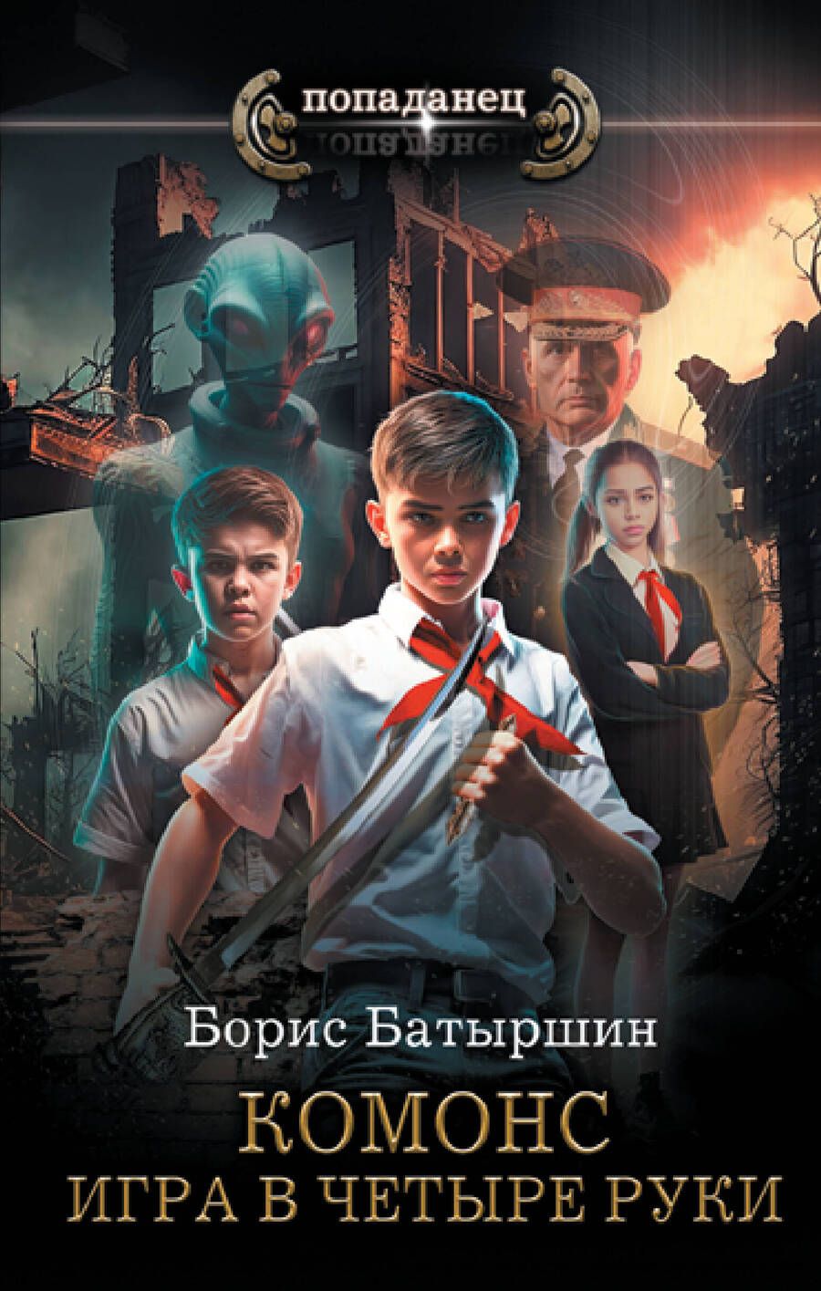 Обложка книги "Батыршин: Игра в четыре руки"