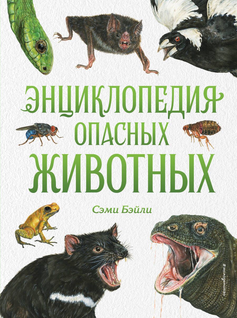 Обложка книги "Бэйли: Энциклопедия опасных животных"