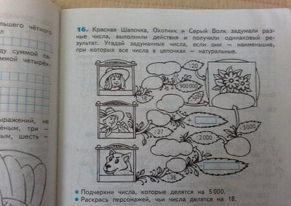 Фотография книги "Бененсон, Итина: Математика. 4 класс. Рабочая тетрадь. Часть 2"