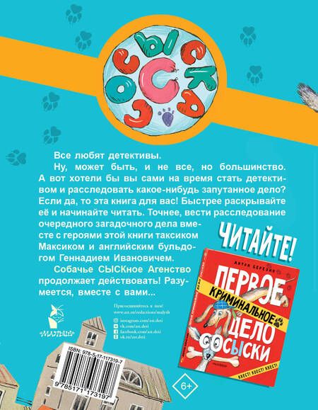 Фотография книги "Березин: Второе криминальное дело Сосыски"