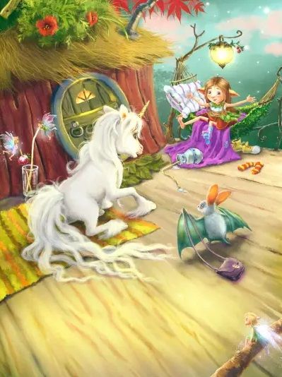 Фотография книги "Берг: Маленький единорог. Хорошо, что есть друзья"