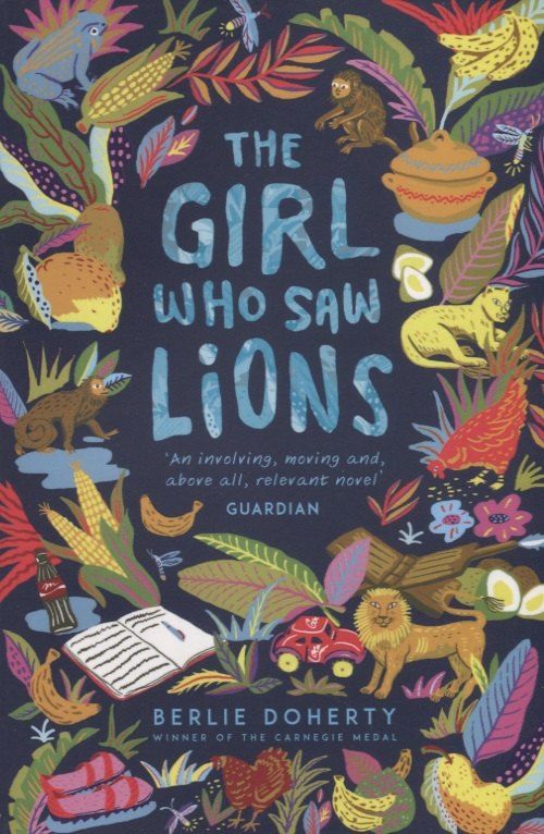 Обложка книги "Berlie Doherty: The Girl Who Saw Lions"
