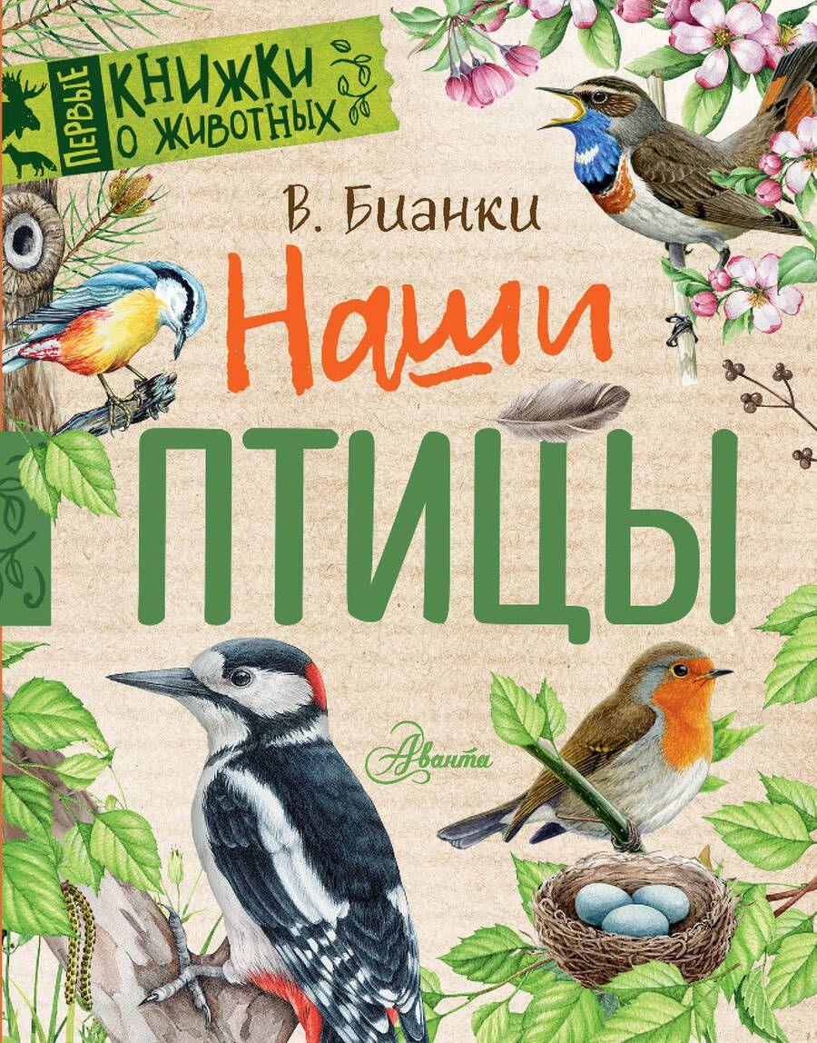 Обложка книги "Бианки: Наши птицы"