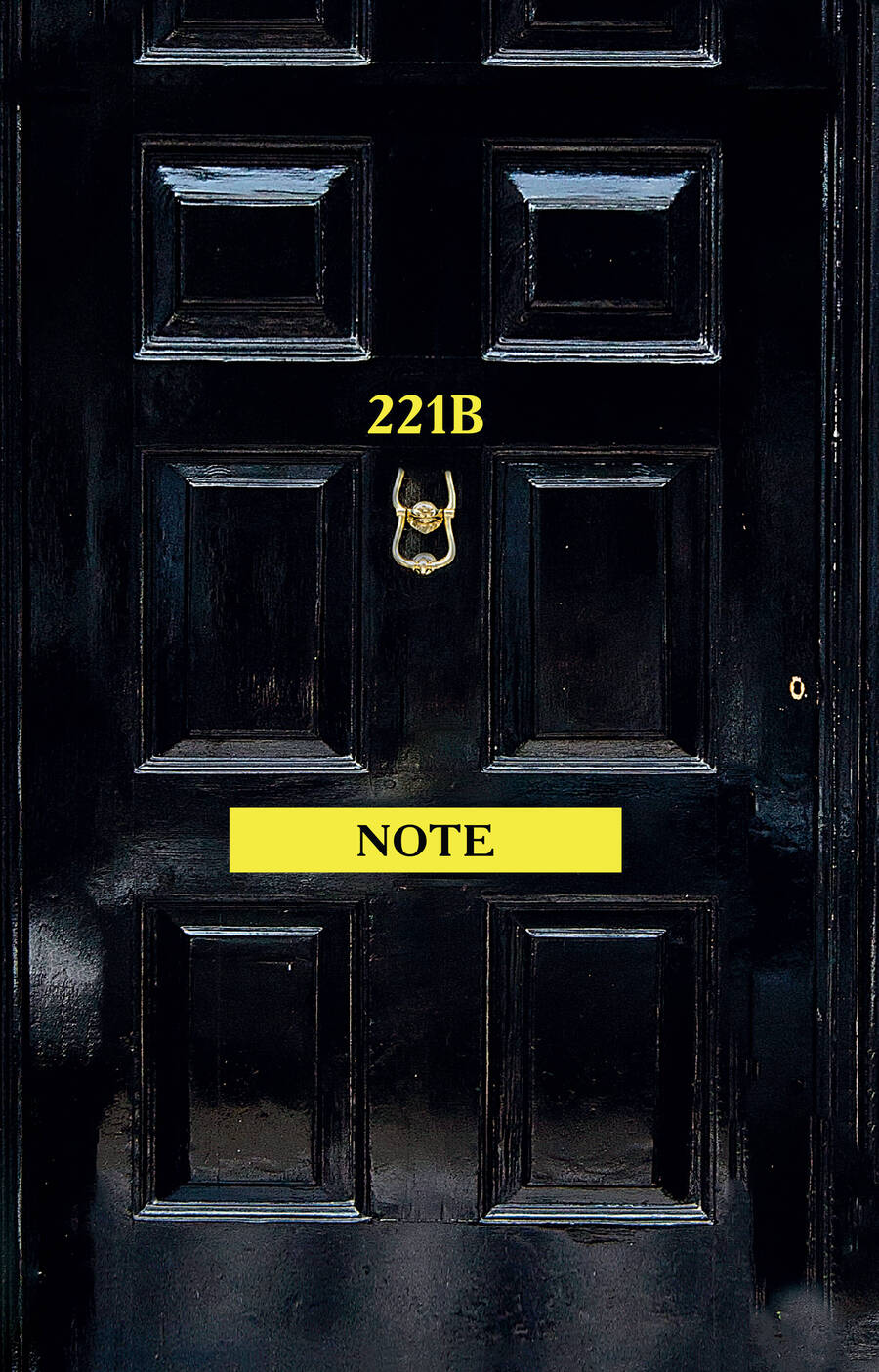 Обложка книги "Блокнот "Шерлок. 221b Note", А5"