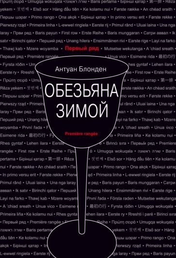 Обложка книги "Блонден: Обезьяна зимой"