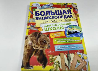 Фотография книги "Большая энциклопедия обо всем на свете начальной школы"