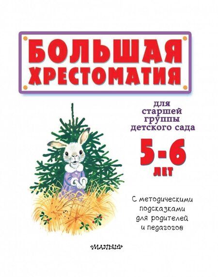 Фотография книги "Большая хрестоматия для старшей группы детского сада"