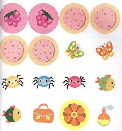 Фотография книги "Большие кружочки. Многоразовые наклейки. Выпуск 7"