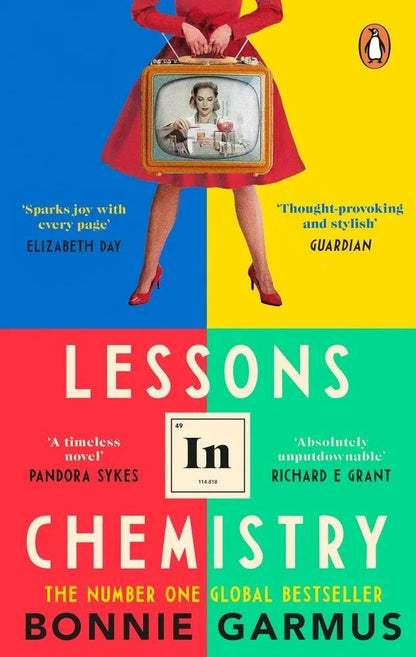 Обложка книги "Бонни Гармус: Lessons in Chemistry"
