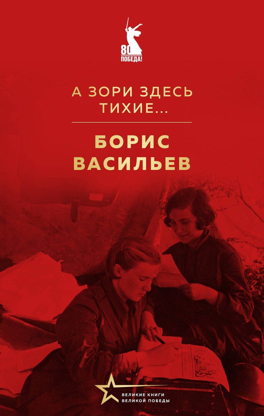 Обложка книги "Борис Васильев: А зори здесь тихие..."