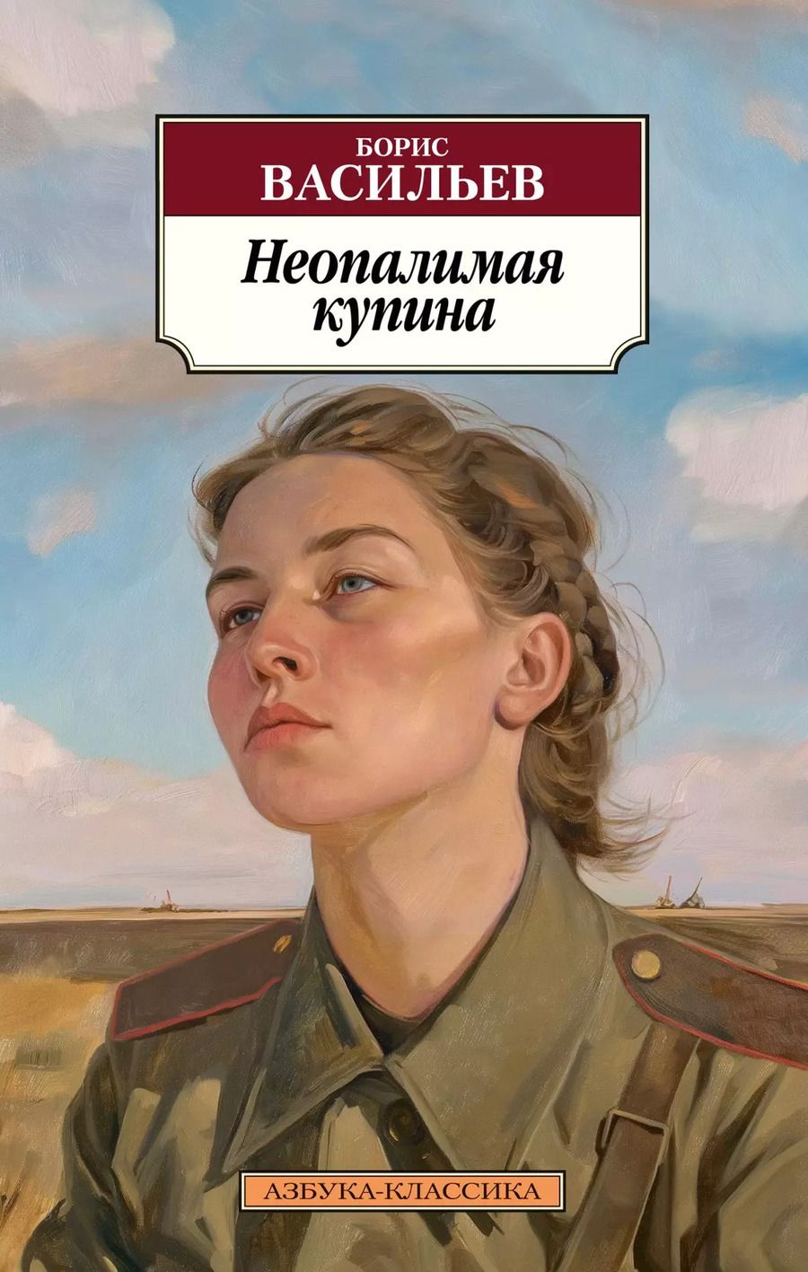 Обложка книги "Борис Васильев: Неопалимая купина"