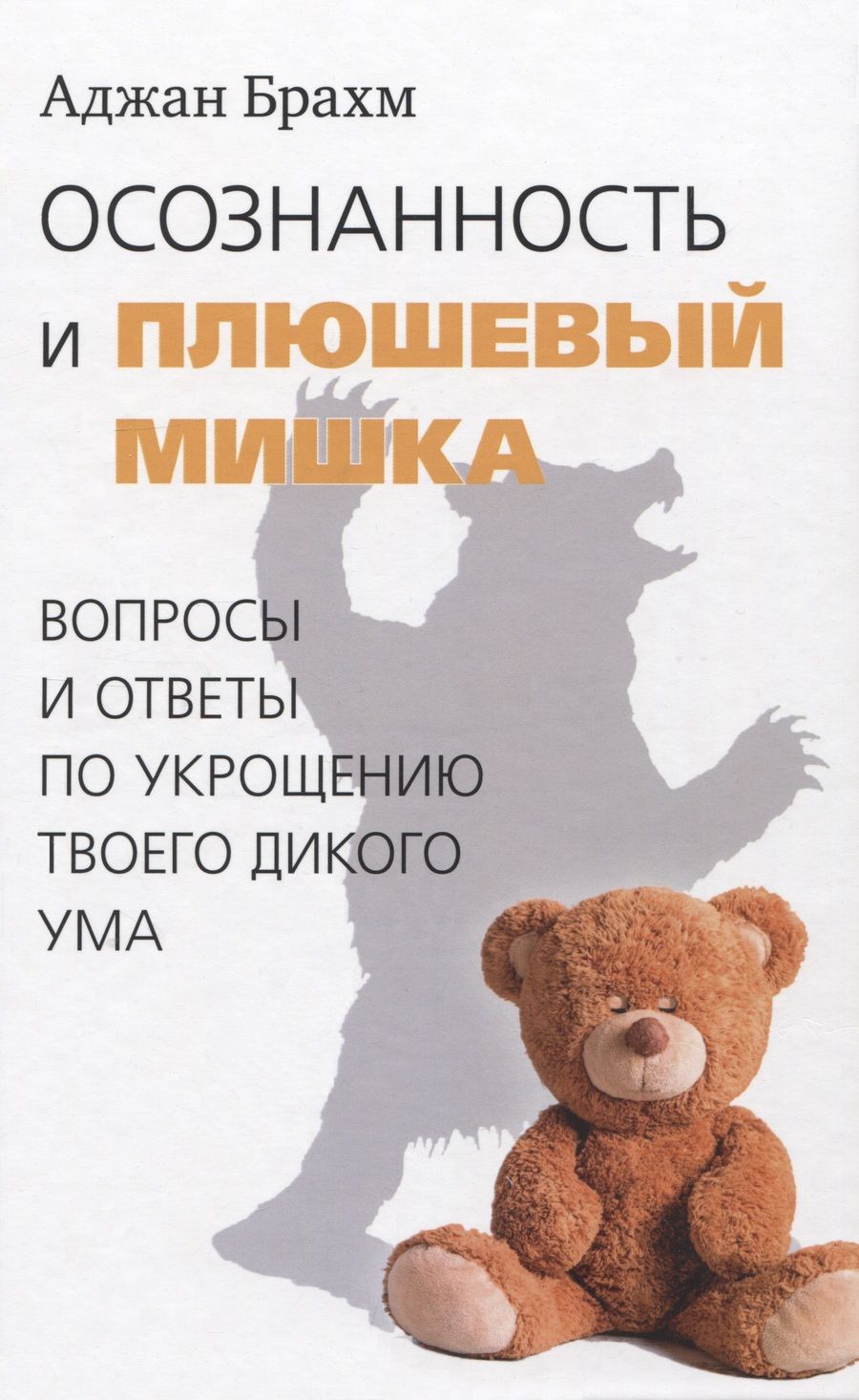 Обложка книги "Брахм: Осознанность и плюшевый мишка. Вопросы и ответы по укрощению твоего дикого ума"