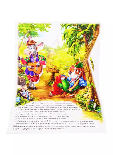 Фотография книги "Бременские музыканты"