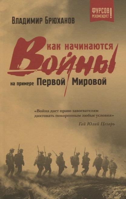Обложка книги "Брюханов: Как начинаются войны? На примере Первой Мировой"