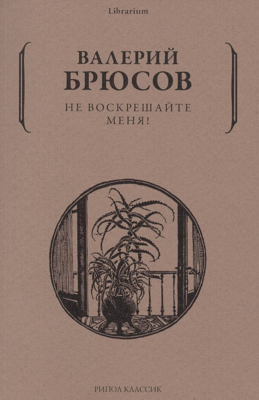 Обложка книги "Брюсов: Не воскрешайте меня!"