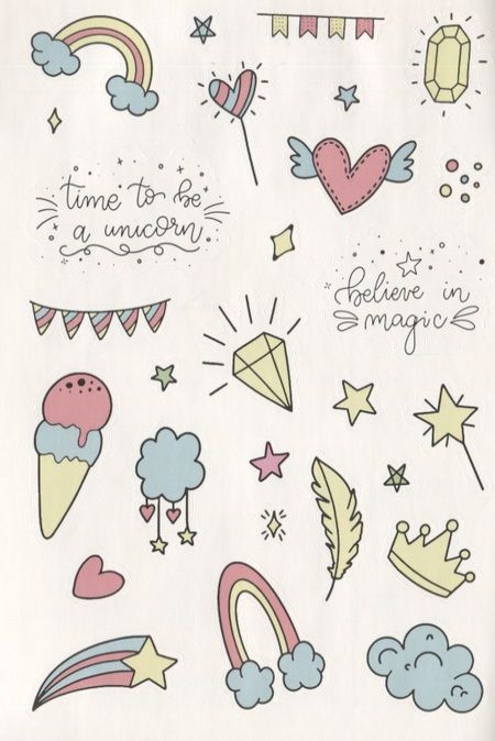 Фотография книги "Bullet Journal Stickers: Более 300 наклеек"