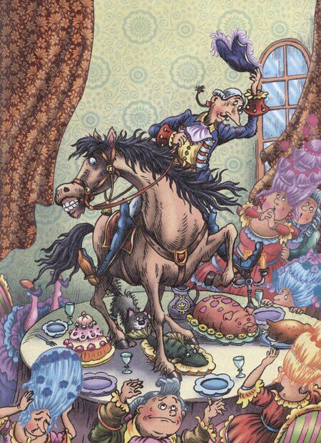 Фотография книги "Бюргер, Распе: Приключение барона Мюнхаузена"