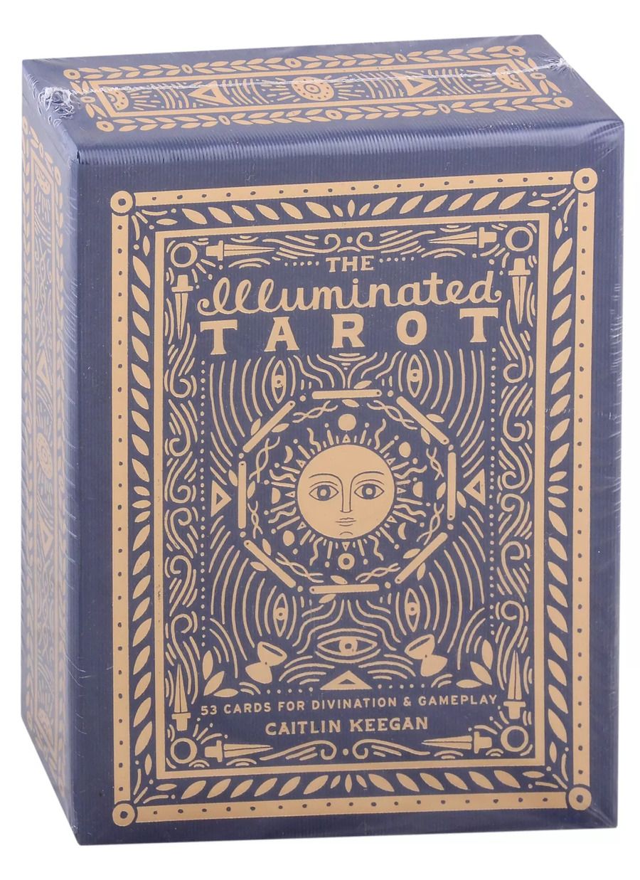Обложка книги "Caitlin Keegan: The Illuminated Tarot: 53 Cards for Divination and Gameplay (53 карты+руководство)"