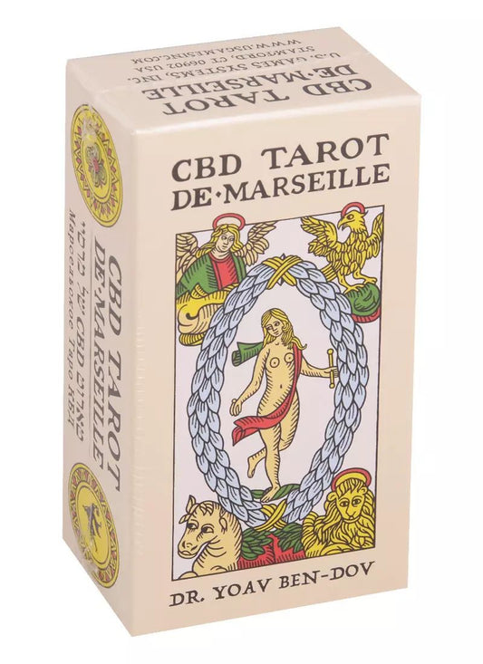 Обложка книги "CBD Tarot de Marseilles"