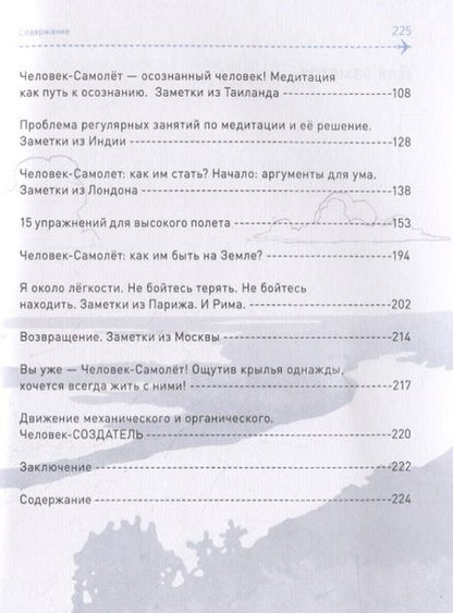 Фотография книги "Человек-самолет. 25 упражнений для полета в самолете и путешествия к осознанности на земле"