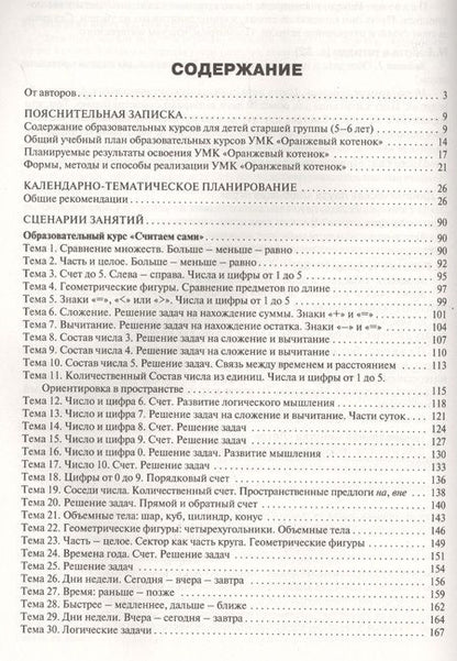 Фотография книги "Чиркова, Федулина, Акимова: Оранжевый котенок. 5-6 лет. Методические рекомендации"