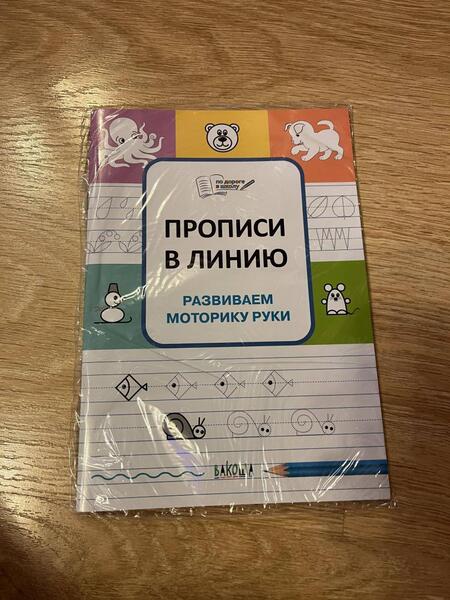Фотография книги "Чиркова: Прописи в линию. Развиваем моторику руки. ФГОС ДО"