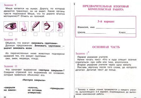 Фотография книги "Чуракова, Чуракова, Ямшинина: Итоговая комплексная работа на основе единого текста. 1 класс. ФГОС"