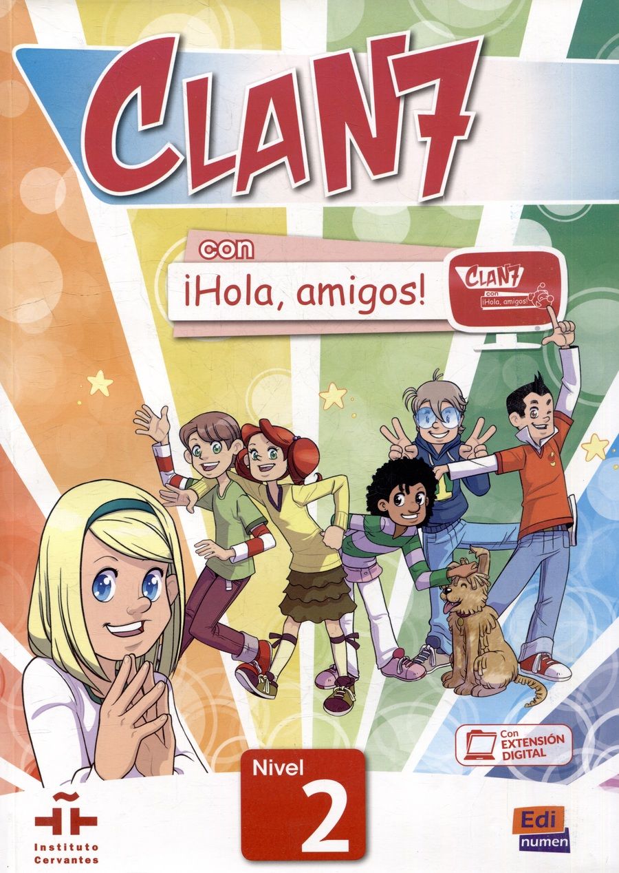 Обложка книги "Clan 7. Nivel 2. Con Hola Amigos!"