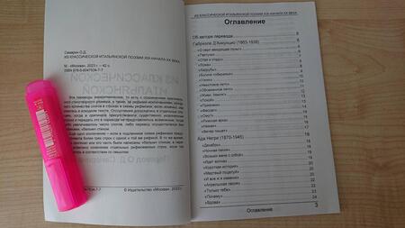 Фотография книги "Д`Аннунцио, Д, Негри: Из классической итальянской поэзии XIX - начала XX века"