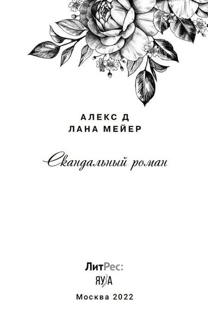 Фотография книги "Д, Мейер: Скандальный роман"