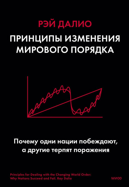 Обложка книги "Далио: Принципы изменения мирового порядка. Почему одни нации побеждают, а другие терпят поражение"