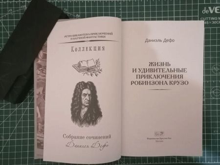Фотография книги "Даниель Дефо: Жизнь и удивительные приключения Робинзона Крузо"
