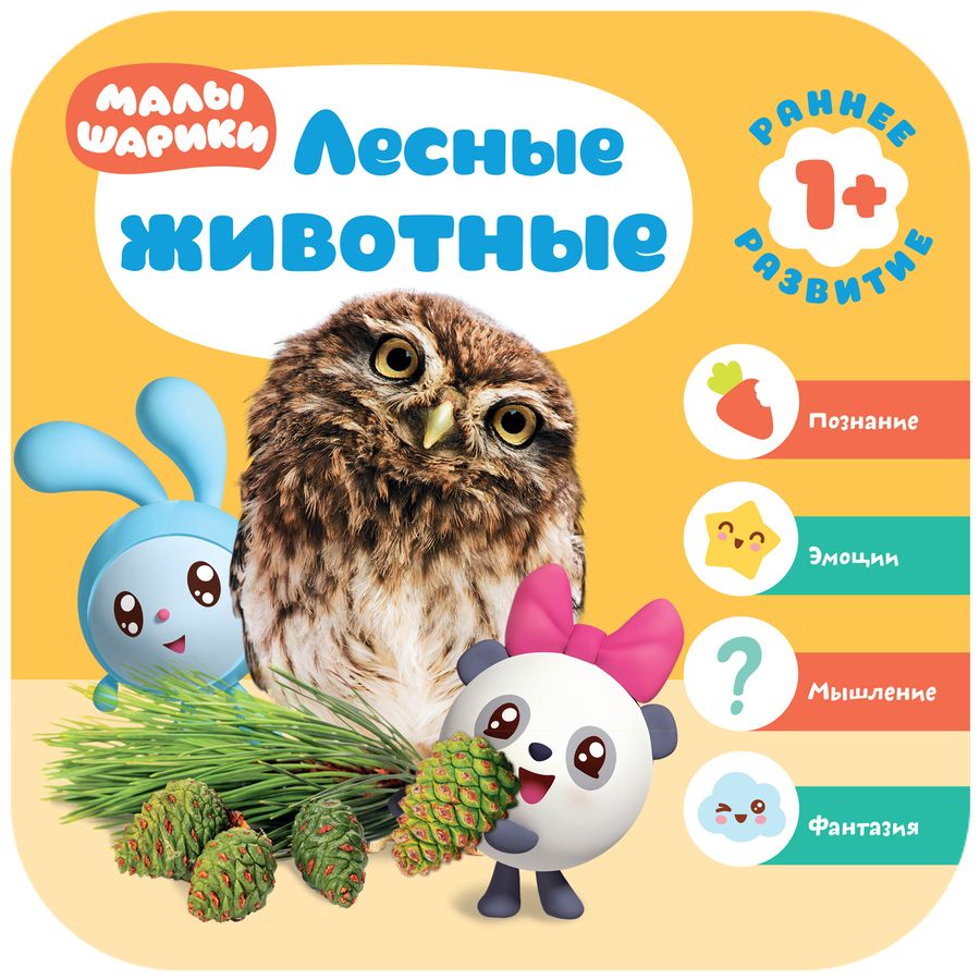 Обложка книги "Дарья Денисова: Лесные животные"
