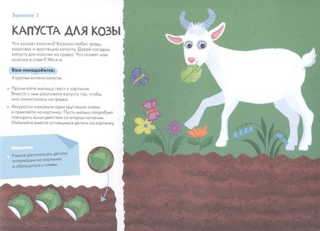 Фотография книги "Дарья Денисова: Школа Семи Гномов. Мастерская. Аппликация 2+"